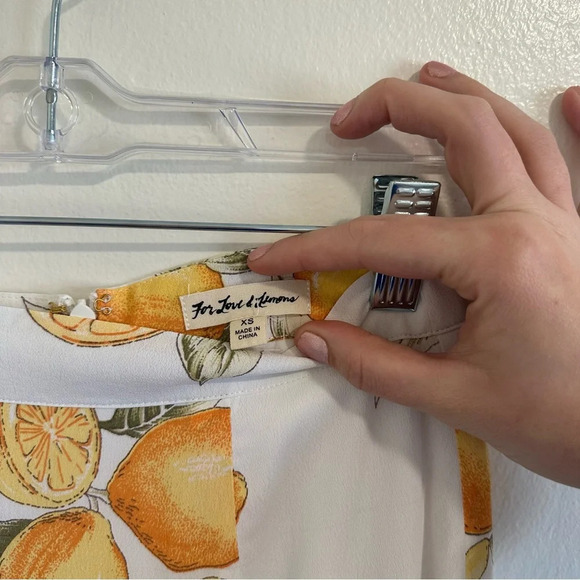 For Love and Lemons Limonada Crop Top Skirt Set XS - Picture 6 of 9